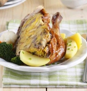 Kachna na černém pivu se zázvorem