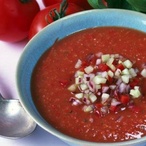 Tomatové gazpacho