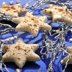 Mandlovo - skořicové hvězdičky s polevou